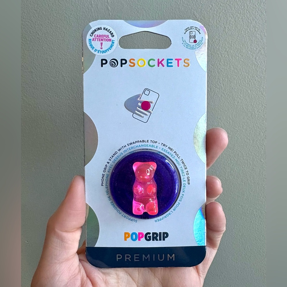 Bon Bon Gummy Bear Purple Punch Popsocket